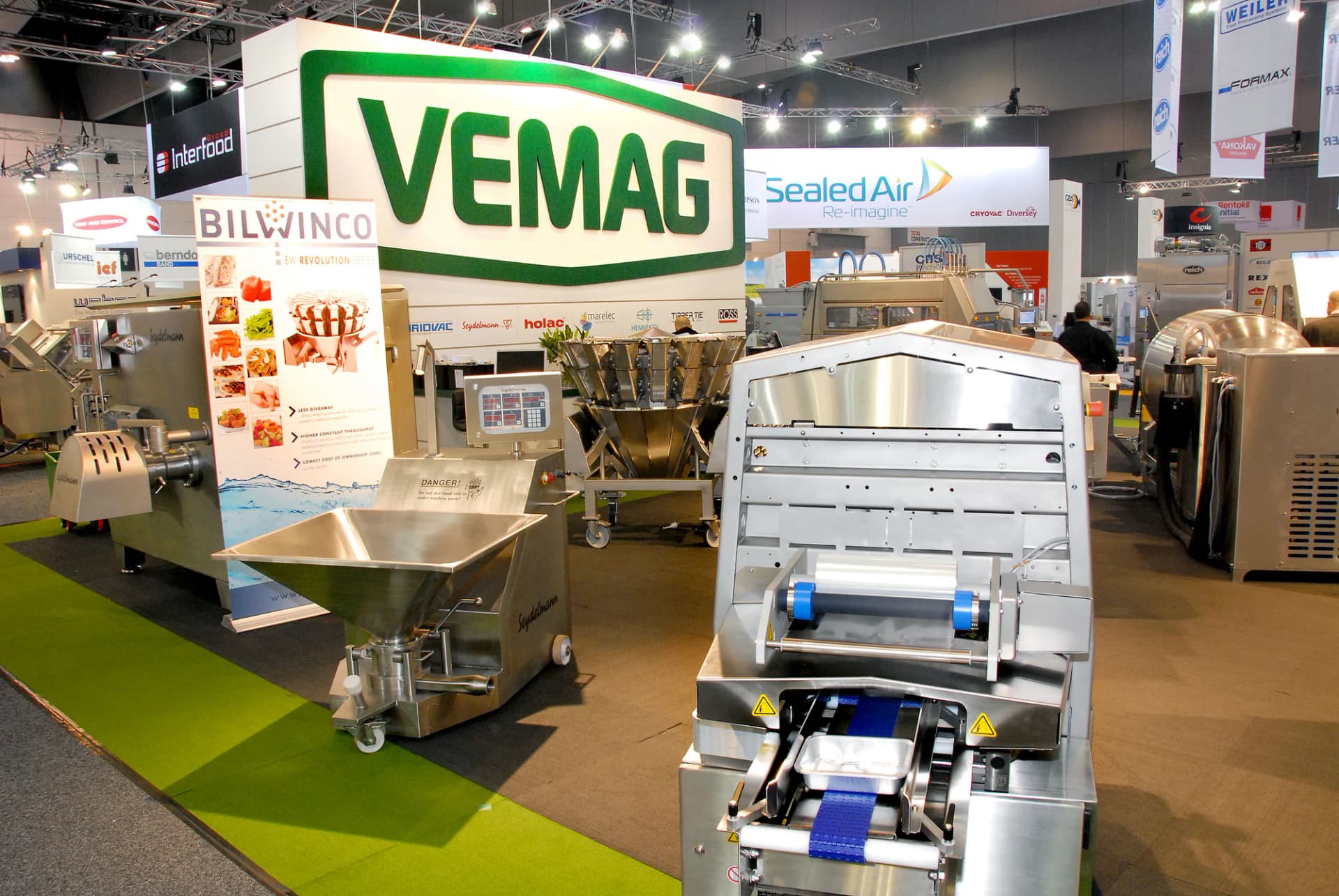 Forming line on the VEMAG stand